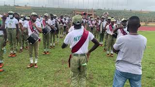 Army command was surprised how Ogun State NYSC band played Nigerian National Anthem [upl. by Fonseca]