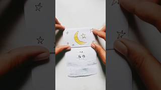 Paper Folding Drawing So Easy art drawing foryou paperfolding [upl. by Koralle]