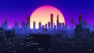 Synth city Screensaver 10 Hours Full HD [upl. by Terrye]