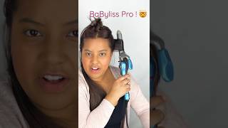 BaByliss Pro curling iron in full use 1”  😍😍😍 [upl. by Evin164]