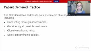 FREE DENTAL CE WEBINAR THE OPIOID CRISIS What Dental Clinicians Should Know DentalCEAcademycom [upl. by Sparkie]