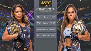 UFC 277 Julianna Peña vs Amanda Nunes 2 Full Fight [upl. by Noitna]