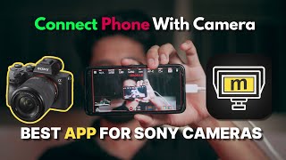 Use your phone as external monitor on camera  Monitor app [upl. by Maiga]