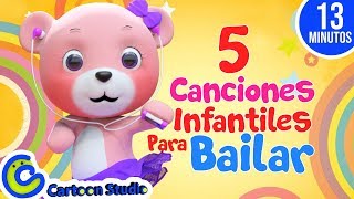 Canciones infantiles para bailar  Vídeos infantiles para niños  Música para niños [upl. by Arted241]