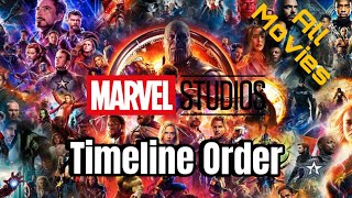 All MCU MoviesShows In Chronological Order 2023 [upl. by Anna-Diane897]