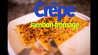 Recette crêpe jambonfromage [upl. by Fabrienne906]