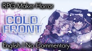 Cold Front  RPG Maker Horror  No Commentary [upl. by Glassco]