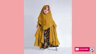 kids Hizab Designs  Designs Hizab  hizab design desinging islamic video youtubevideo [upl. by Mukerji]