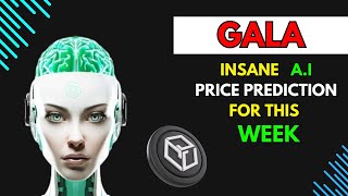 Insane GALA GAMES Price Prediction for THIS WEEK by AI [upl. by Semela]