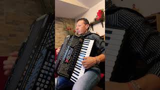 Volta la carta  Fabrizio De Andrè  parte II Accordion Fisarmonica [upl. by Soisanahta]