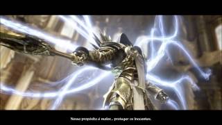 Diablo 3  Ato II  O Sacrificio de Tyrael Cinematic Dublado Português [upl. by Elrak]