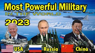 TOP 12 MOST POWERFUL MILITARIES IN THE WORLD 2023 [upl. by Geri]