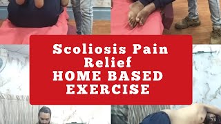 Exercises Home Based for your scoliosis pain relief  Eahthesham  Traditional Chiropractor [upl. by Mandal]