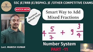 Quantitative Aptitude Number System part 11  Lect MANISH KUMAR [upl. by Honna790]