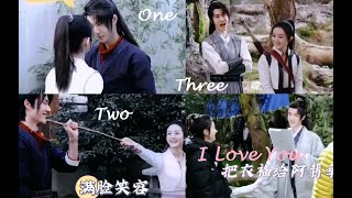 210408 Wang Yibo x Zhao Liying Legend Of Fei Behind The Scenes FMV 王一博 赵丽颖 有翡幕后花絮 FMV 1 2 3 我爱你 [upl. by Turley]