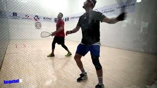 Racquetball Highlights Kanes Roadmap Vs Montoya Semi MCNAMARA 2024 [upl. by Narot]