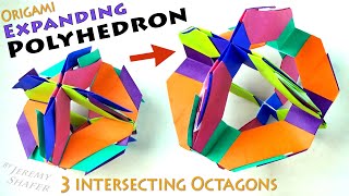 Origami Expanding Polyhedron [upl. by Lisk]