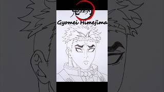 Gyomei Himejima quot Kimetsu no Yaiba quot howtodraw fanart fin animegirl [upl. by Bixler]