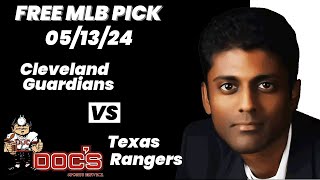 MLB Picks and Predictions  Cleveland Guardians vs Texas Rangers 51324 Free Best Bets amp Odds [upl. by Bernette428]