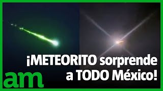 ¡METEORITO sorprende en LEÓN y en otras partes de MÉXICO [upl. by Casaleggio]