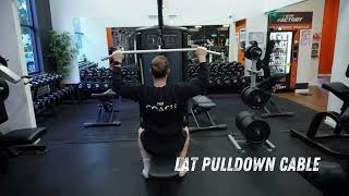 Lat Pulldown Cable Machine Verve [upl. by Ellerahc]