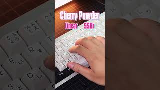 Budget Bliss Cherry Powder Linear Switch Sound Test mechanicalkeyboard [upl. by Adelaide]