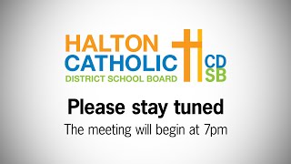 January 18 2022 Regular Board Meeting of the Halton Catholic District School Board [upl. by Erdried135]