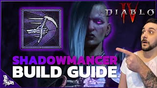 MY FAVOURITE Necromancer Build in Diablo 4  Sever Shadowmancer Necro [upl. by Wanids743]