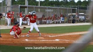 Albert Almora OF Mater Academy  WWBA  Chicago Cubs [upl. by Novia227]