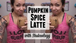 Pumkin Spice Latte with Shakeology [upl. by Twyla]