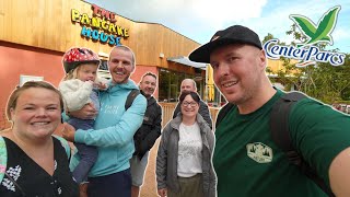 Center Parcs UK vlog  Elveden Forest 2023  Geocache Adventure Golf and Pancake House [upl. by Mmada]