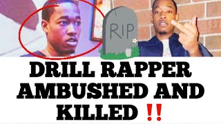 Chicago Drill Rapper Zeze2x Killed In Riverdale Illinois  One Of Chicago’s Most Dangerous Suburbs [upl. by Daisie]