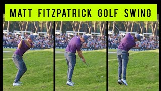 Matt Fitzpatrick Golf Swing  Slow Motion [upl. by Halford]