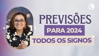 Previsão para 2024 horóscopo anual para todos os signos [upl. by Htebazila33]