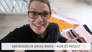 DIY achter de naaimachine I BABY I VLOG 33 I Puur Jorieke [upl. by Cassandre]