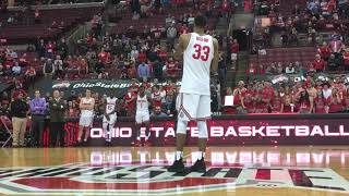 Keita BatesDiop addresses the crowd on senior day [upl. by Fifine769]