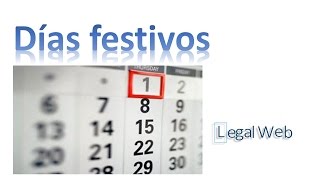 Días de descanso  Derecho Laboral  Legal Web [upl. by Ailerua808]