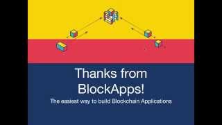 BlockApps Build a blockchain application in 5 minutes [upl. by Crandell]