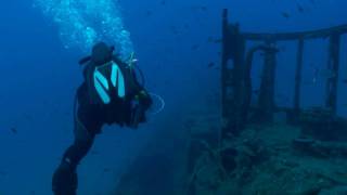 Submarine Rubis  wreck near Saint Tropez  South France [upl. by Bunns]