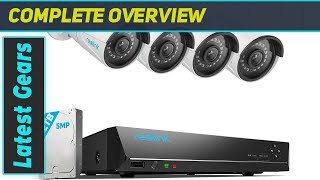 Reolink 8CH 5MP Home Security Camera System with Person Vehicle Detection [upl. by Ellives832]