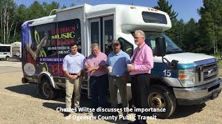 2024 July Ogemaw Transit Celebrate Ogemaw Ribbon Cutting [upl. by Alidis]