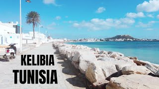 🇹🇳 Kelibia Tunisia 4k Ultra HD walking tour [upl. by Olnee]