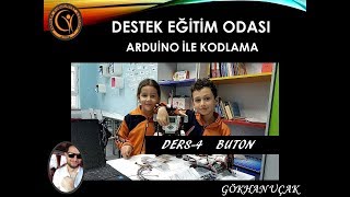 MBLOCK İLE ARDUİNO DERSLERİ  DERS4  BUTON ROBOTİK KODLAMA [upl. by Giles]