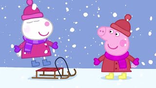 Peppa Pig Français ❄️Hiver  Peppa Noël 🎁Dessin Animé [upl. by Benjamen349]