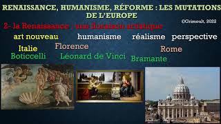 3min 2nd H04 Renaissance humanisme réforme [upl. by Lleda604]