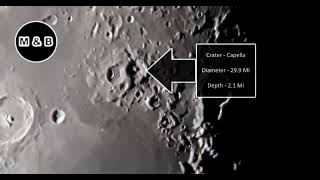 Moon Craters  Lunar Video Footage  4K [upl. by Schiff549]