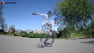 maxboard waveboard tricks in 170 pictures stop motion [upl. by Sair]