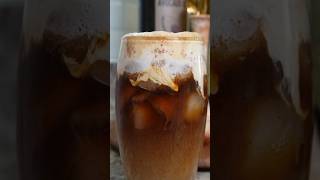 BROWN SUGAR SHAKEN ESPRESSO W COLD FOAM at home shorts coffee [upl. by Cirdahc127]