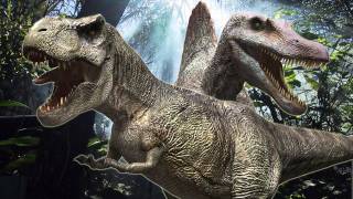 Jurassic Park 3 Tyrannosaurus Rex VS Spinosaurus Scene Stopmotion [upl. by Gomer26]