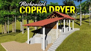 HOW TO MAKE COPRA MECHANICAL DRYER [upl. by Salangia]